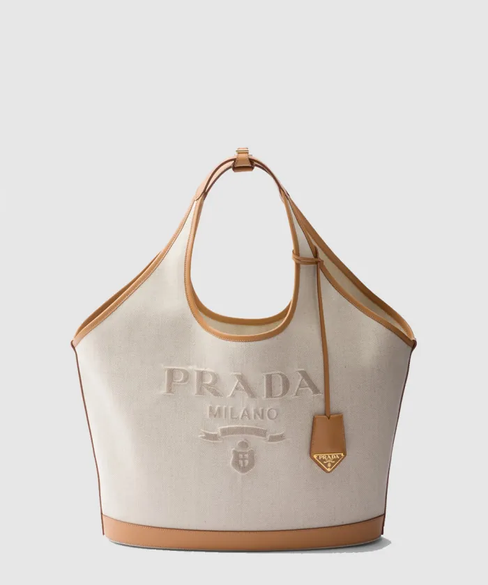 프라다 리넨 방 및 가죽 1BG472