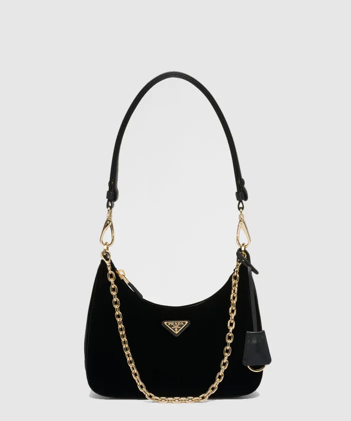 프라다 리에디션 벨벳 호보백 1BC204