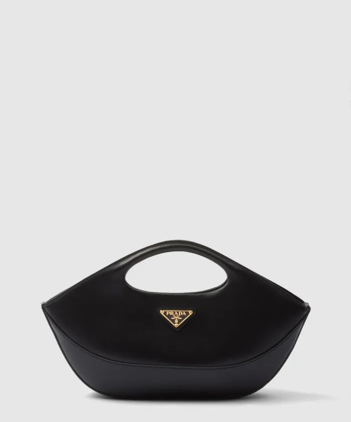 프라다 미디엄 가죽 핸드백 1BA421