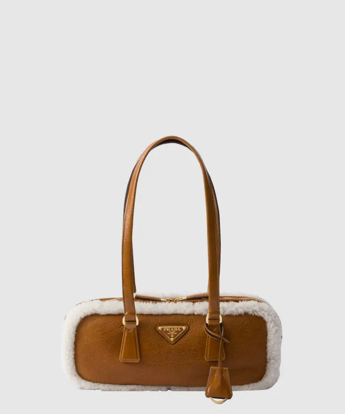 프라다 미디엄 시어링 투 핸들백 1BB124