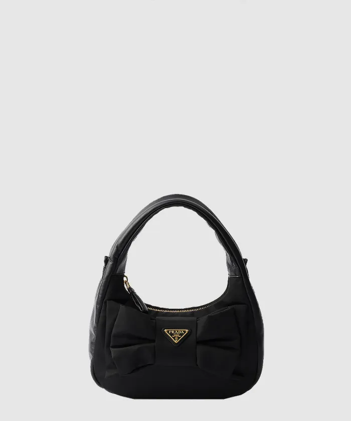 프라다 보우 리나일론 나파 가죽 1BC241