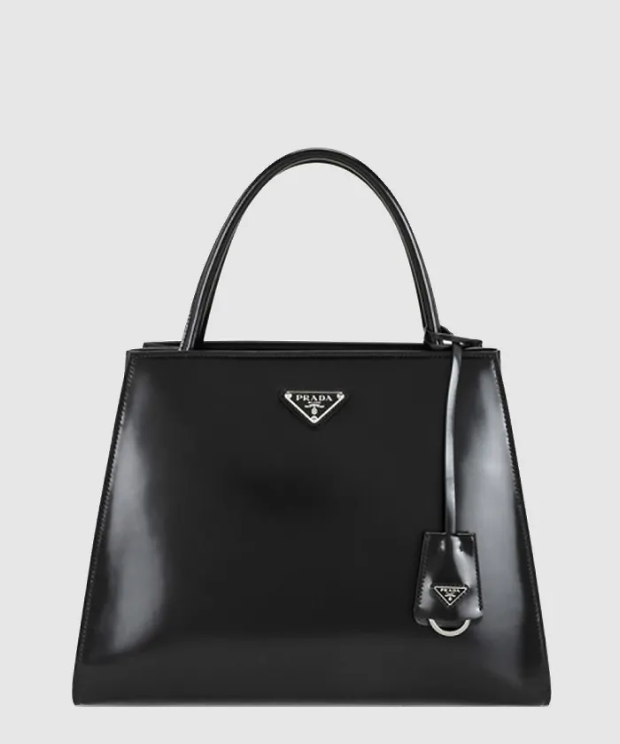 프라다 브러시드 탑핸들백 1BA321