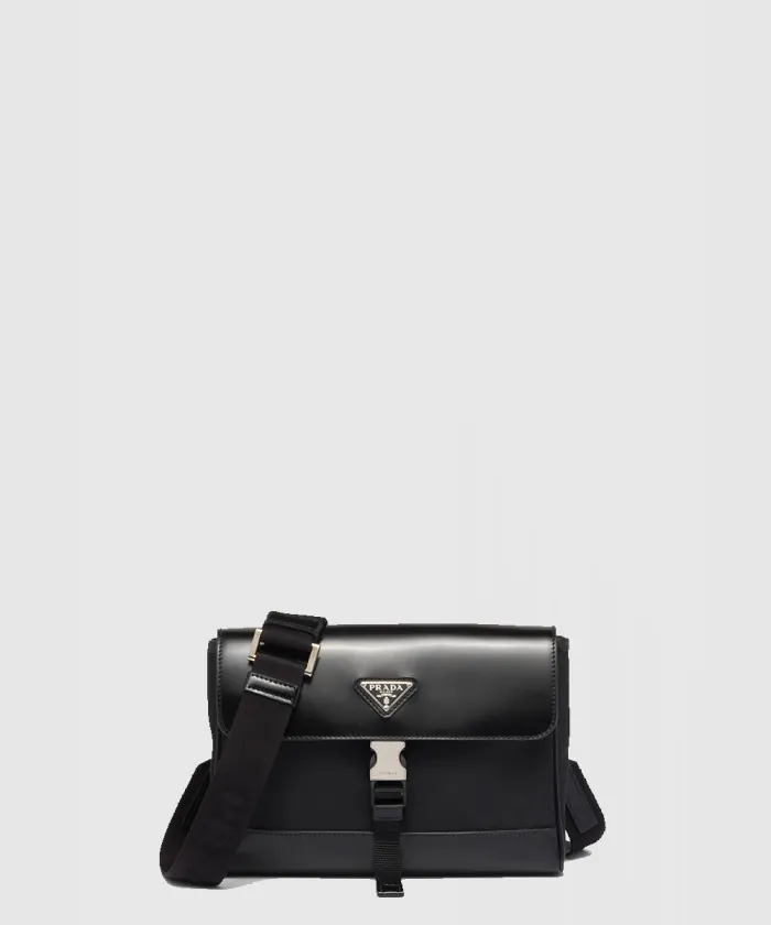 프라다 브리크 브러시드 레더백 2VD044