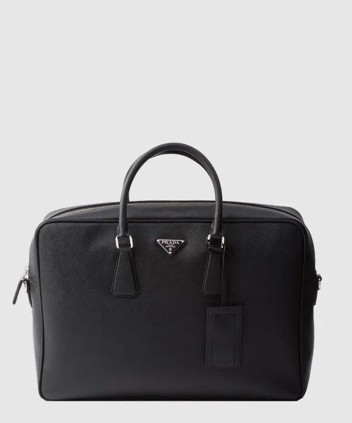 프라다 사피아노 가죽 브리프케이스 2VE026