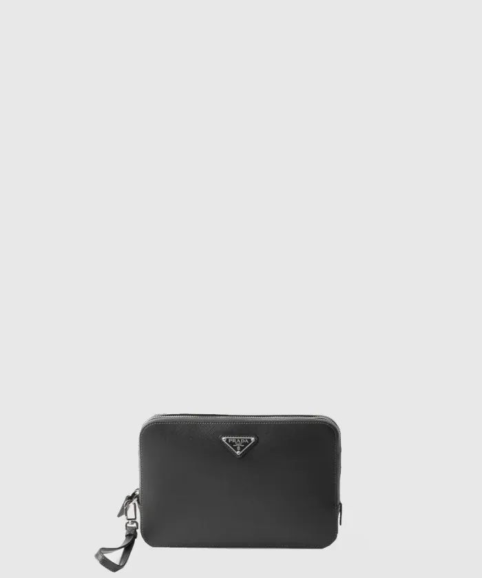 프라다 사피아노 가죽 클러치 2VF017