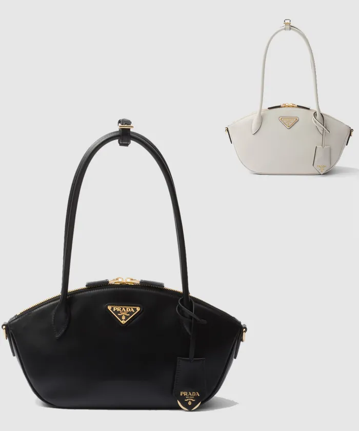 프라다 스몰 가죽 핸드백 1BA427