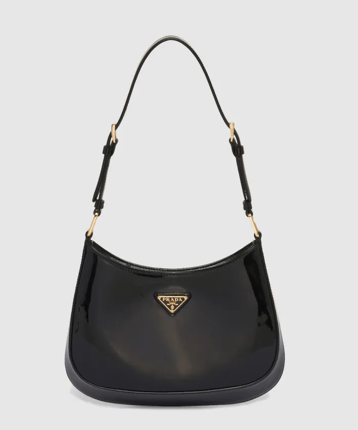 프라다 클레오 페이턴트 가죽 백 1BC169