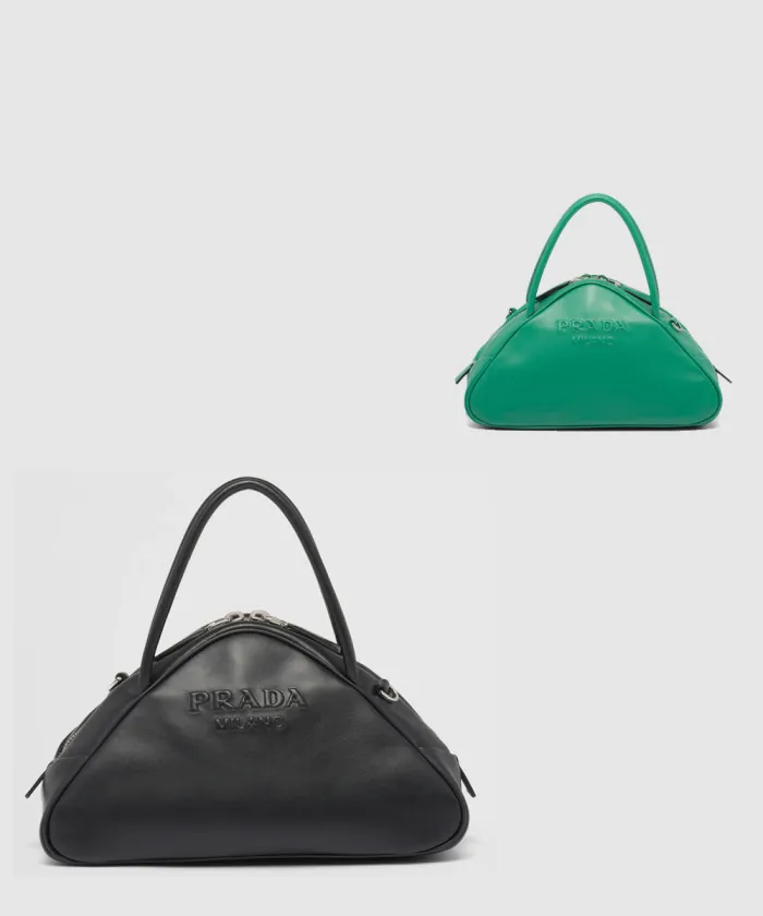 프라다 트라이앵글 탑핸들백 1BB082