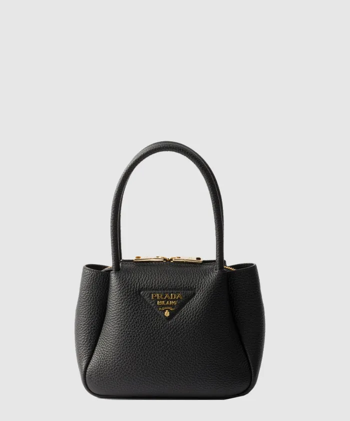 프라다 플루 가죽 미니 핸드백 1BA362