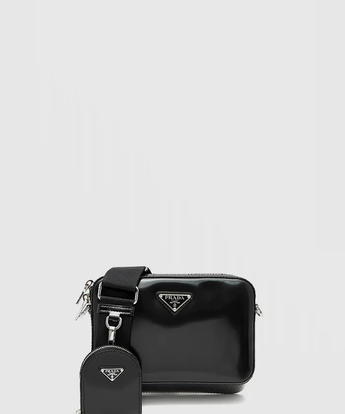 프라다 가죽 숄더백 1BH180