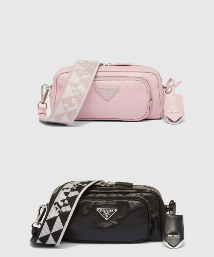 프라다 나파 앤티크 멀티 포켓 숄더백 1BH198