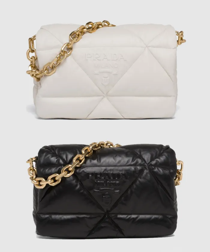 프라다 나파 패딩 숄더백 1BD306