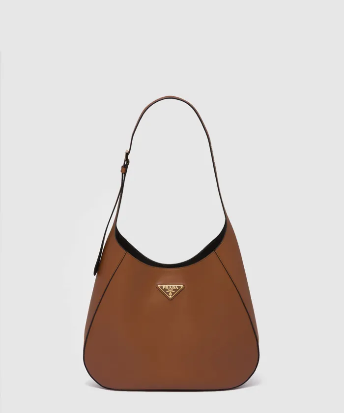 프라다 라지 가죽 숄더백 1BC181