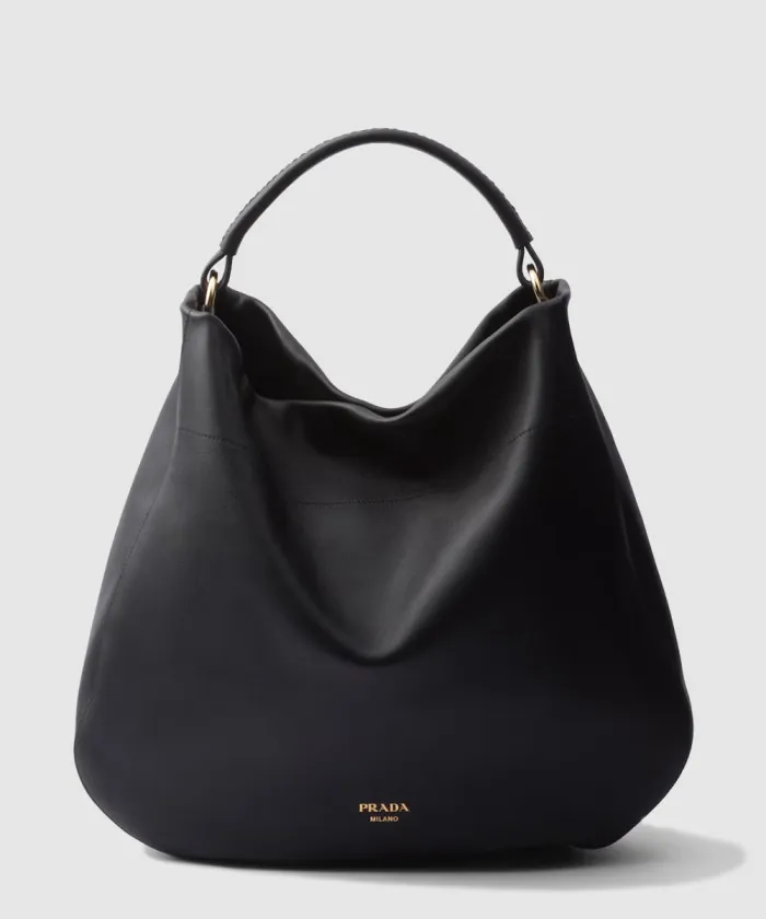 프라다 라지 가죽 숄더백 1BC219