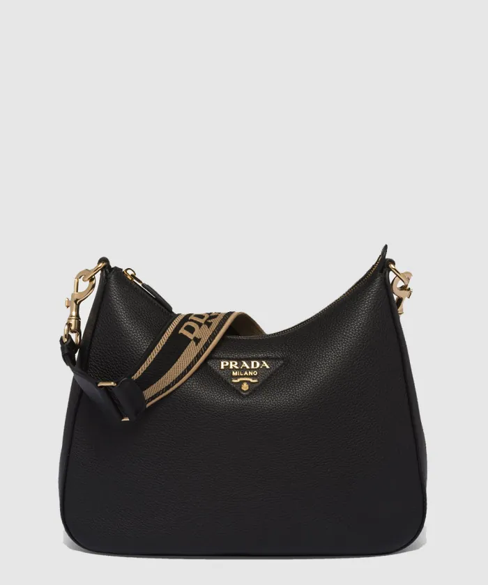 프라다 레더 숄더백 1BH191