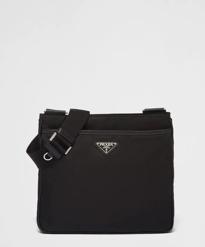 프라다 리나일론 및 사피아노 숄더백 2VH118