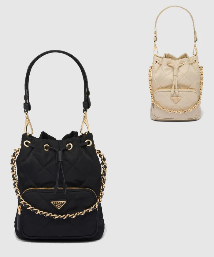 프라다 리나일론 숄더백 1BH038