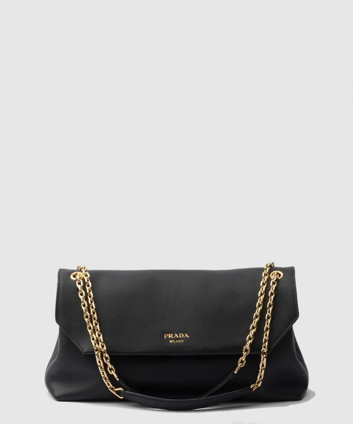 프라다 미디엄 레더 숄더백 1BD367