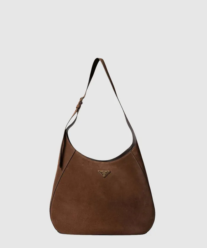 프라다 스웨이드 숄더백 1BC181