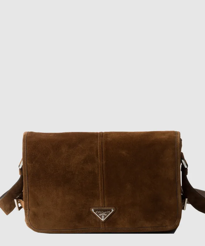 프라다 스웨이드 숄더백 2VD073