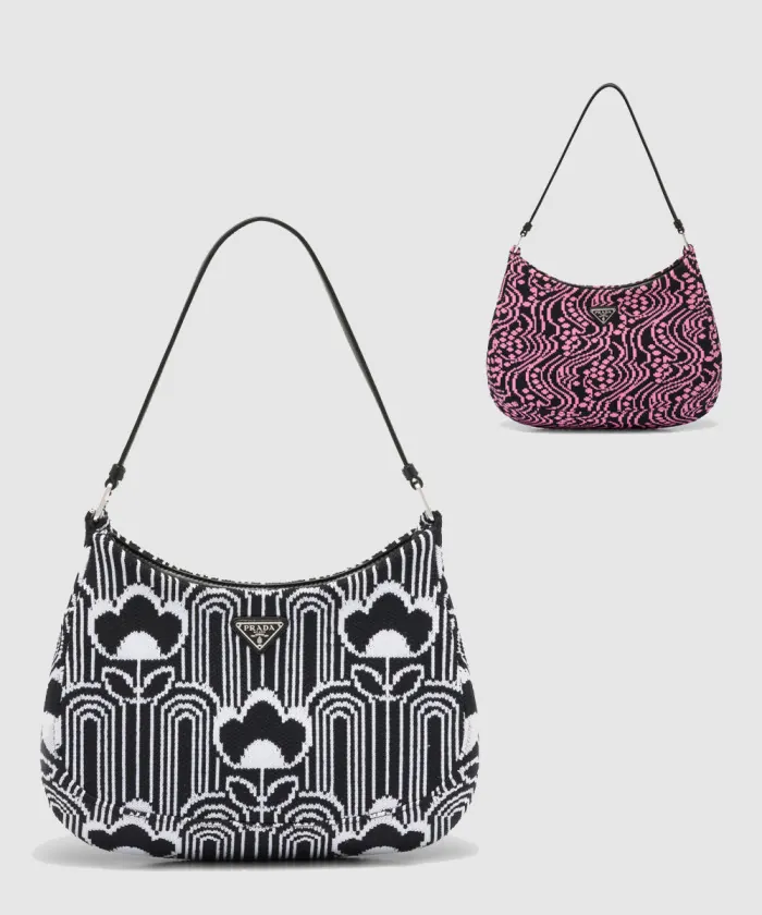 프라다 클레오 니트 숄더백 1BC499