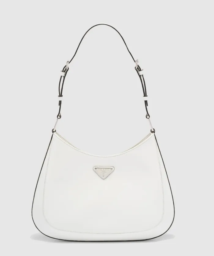 프라다 클레오 브러시드 숄더백 1BC156