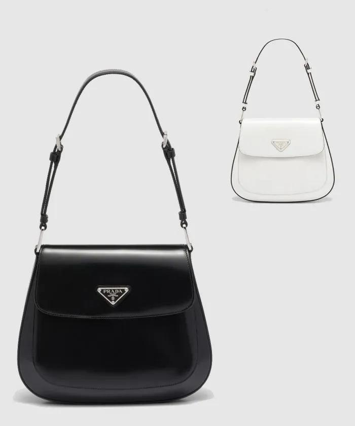프라다 클레오 브러시드 숄더백 1BD303