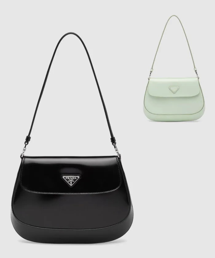 프라다 클레오 브러시드 숄더백 1BD311