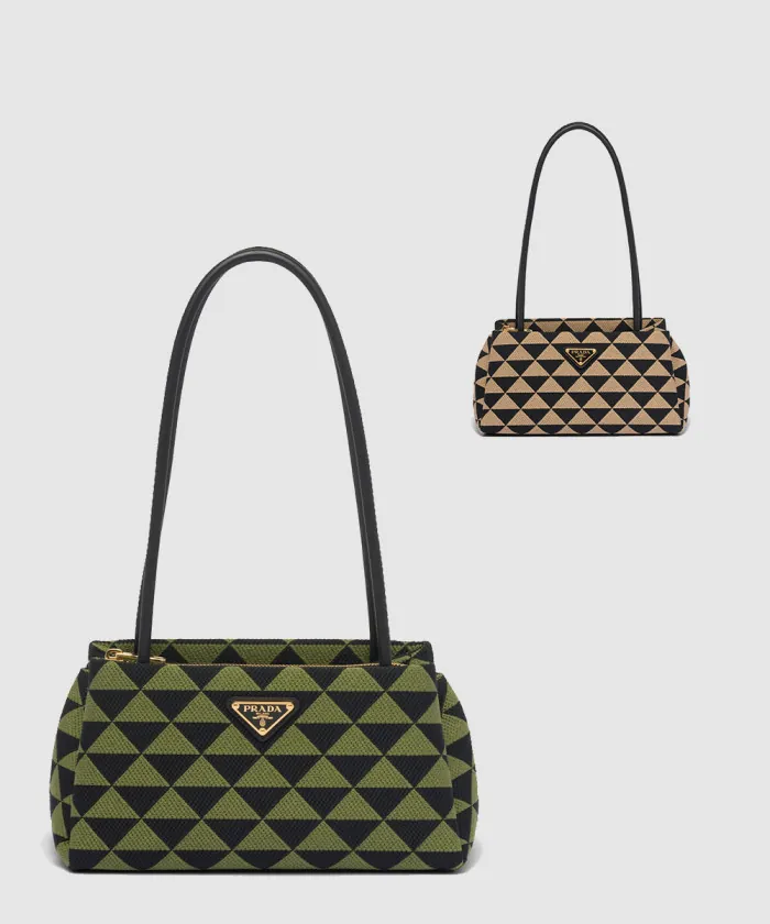 프라다 패브릭 숄더백 1BA368