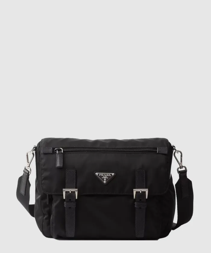 프라다 프라다 리나일론 숄더백 블랙 2VD071