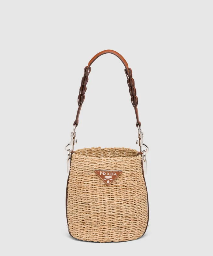 프라다 라피아 버킷백 1BE052