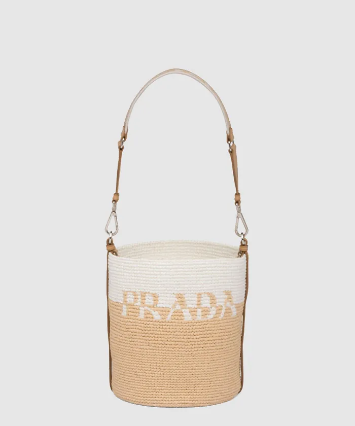 프라다 장식 버킷백 1BE063