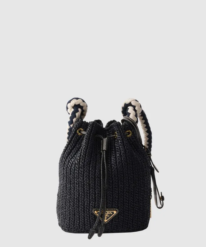 프라다 크로셰 미니 버킷백 1BE068