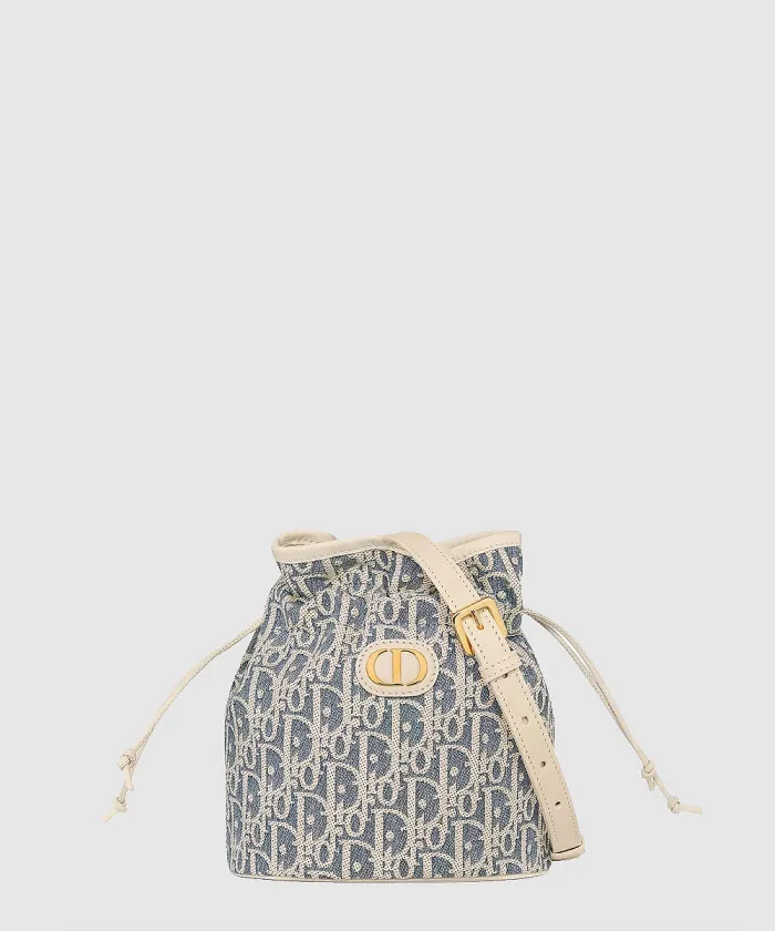 디올 30 Montaigne 드로우스트링 미니 버킷백 S2374