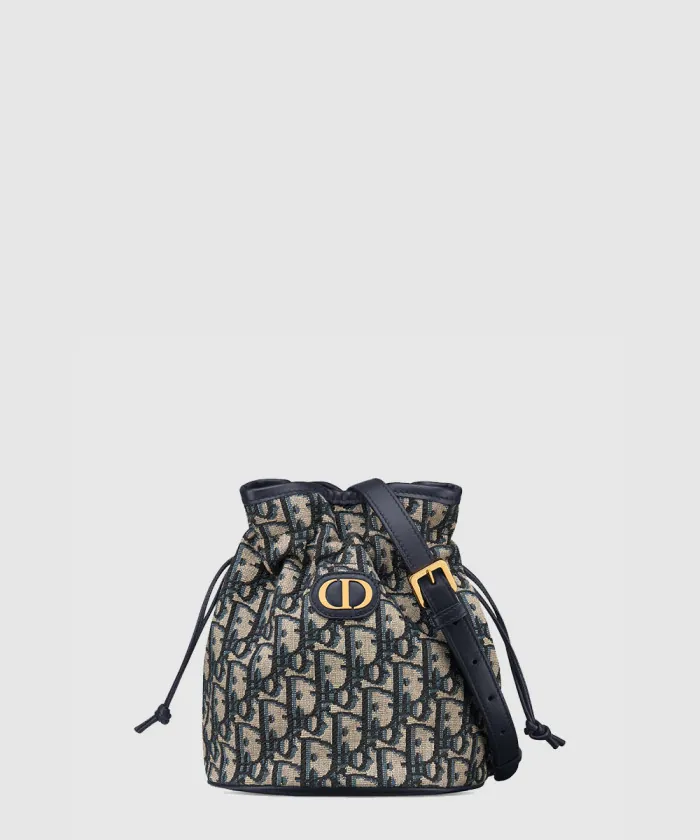 디올 30 Montaigne 드로우스트링 미니 버킷백 S2374