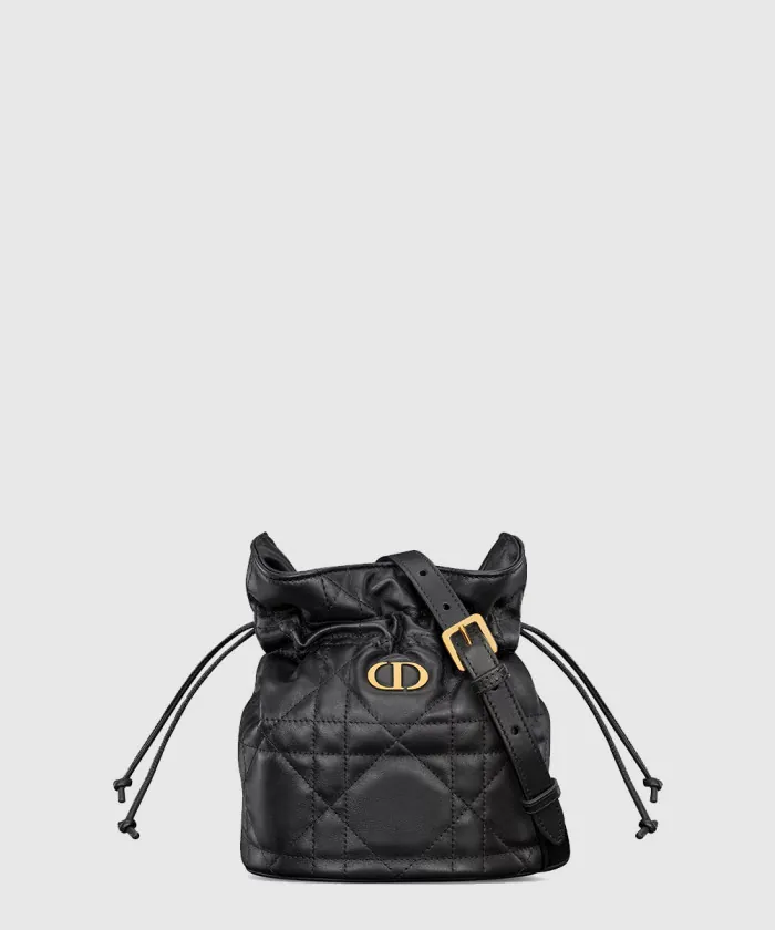 디올 Miss Caro 드로우스트링 미니 버킷백 S5223