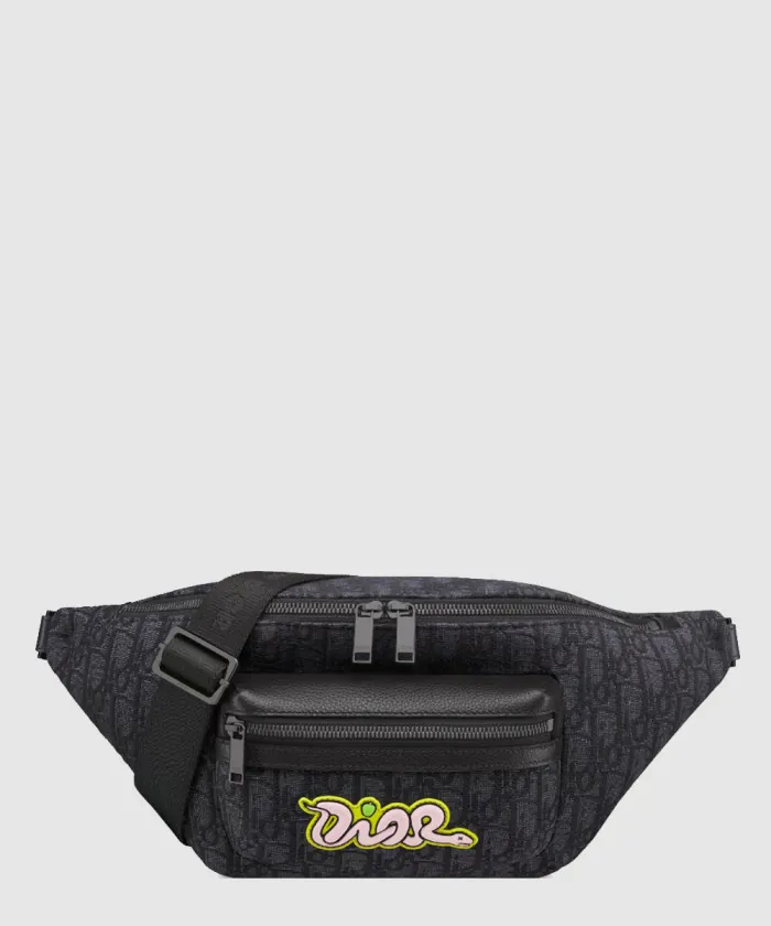 디올 Rider 2.0 KAWS 벨트백 1ESBO