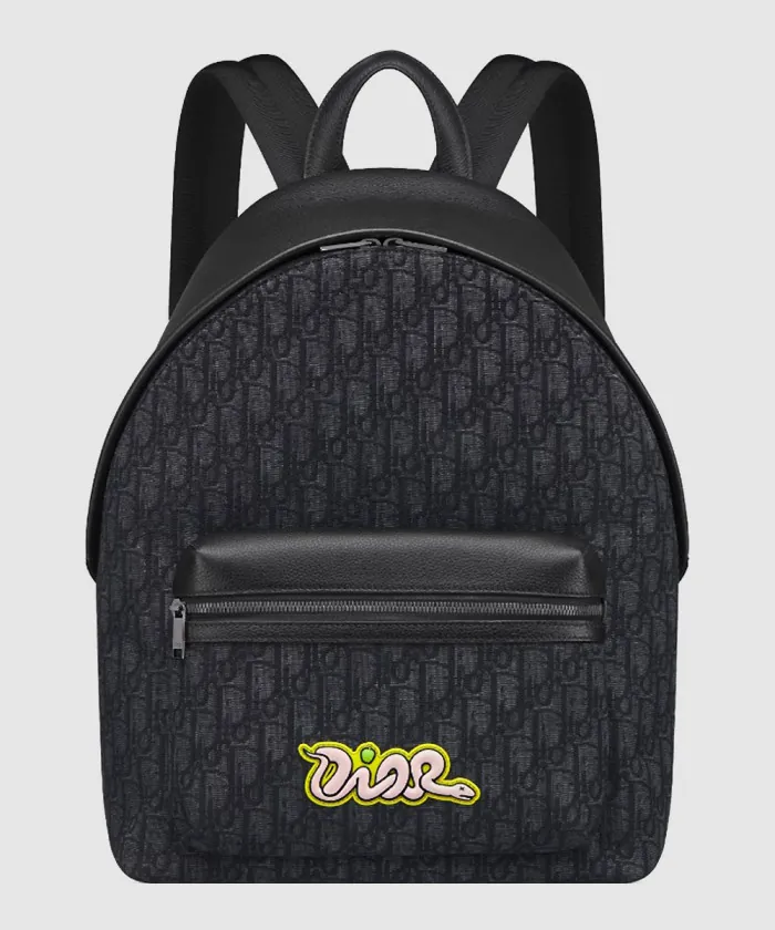 디올 Rider 2.0 KAWS 지퍼 백팩 1ESBA