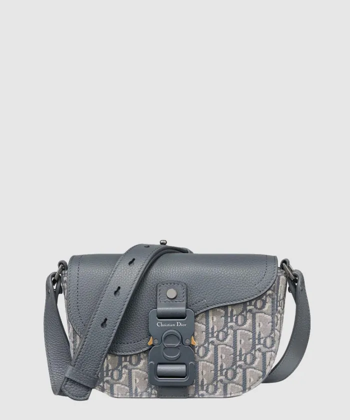 디올 Saddle 미니 플랩 메신저 백 2ADCA