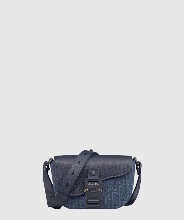 디올 Saddle 미니 플랩 메신저 백 2ADCA