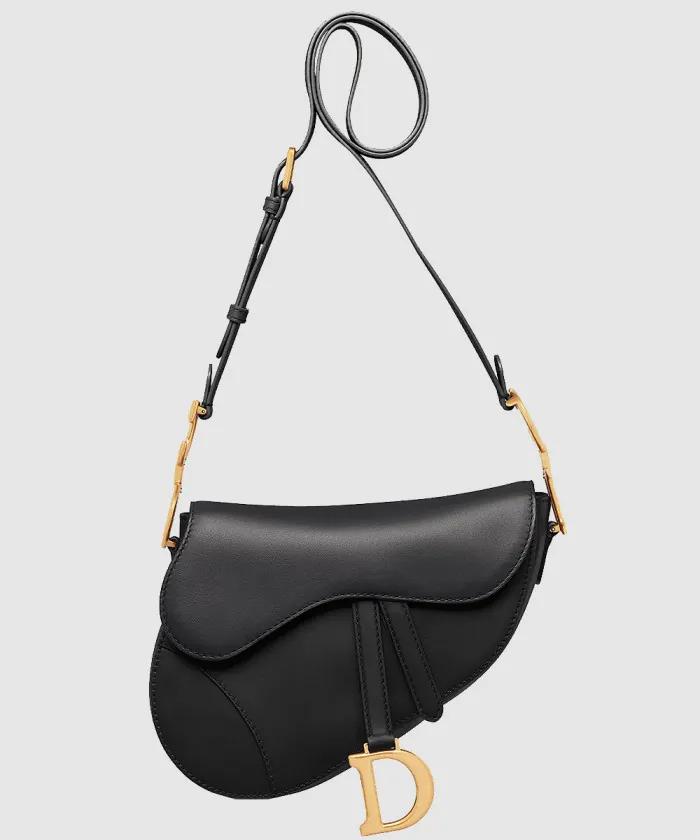 디올 Saddle 미디엄 스트랩 소프트백 M0466