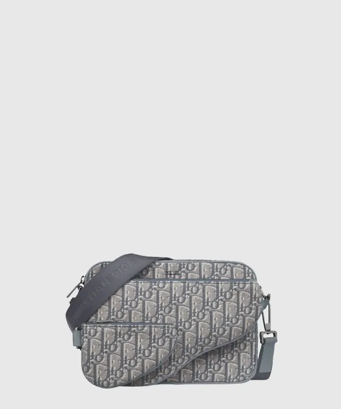 디올 Saddle 트리플 파우치 1ADPO