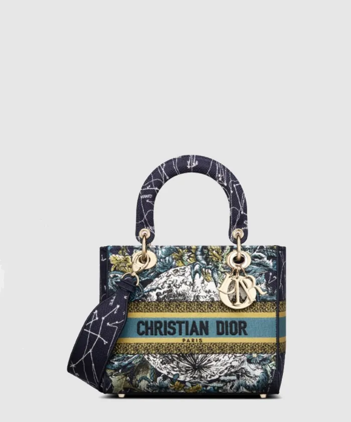 디올 레이디백 디라이트 미듐 M0565