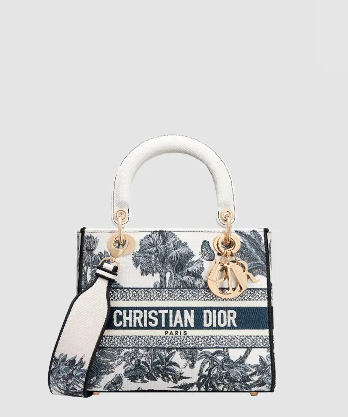 디올 레이디백 디라이트 미듐 M0565