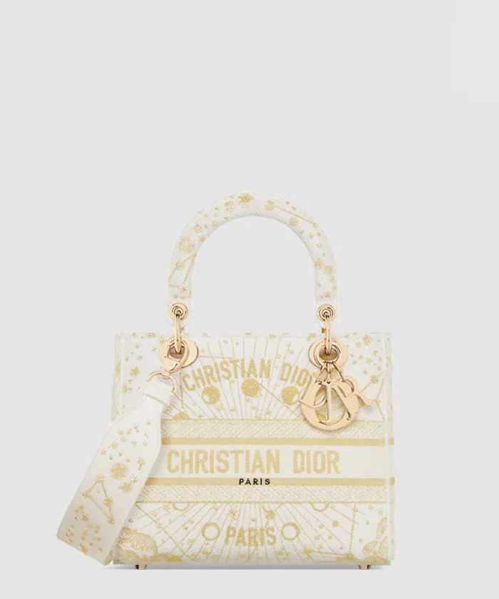 디올 레이디백 디라이트 미듐 M0565