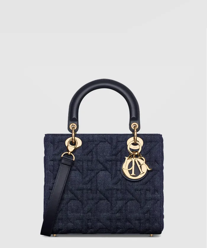 디올 레이디백 디라이트 미듐 M0565