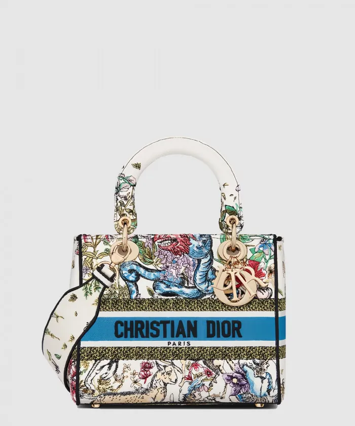 디올 레이디백 램스킨 미듐 M0565