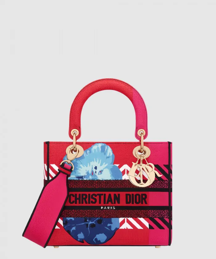 디올 레이디백 램스킨 미듐 M0565