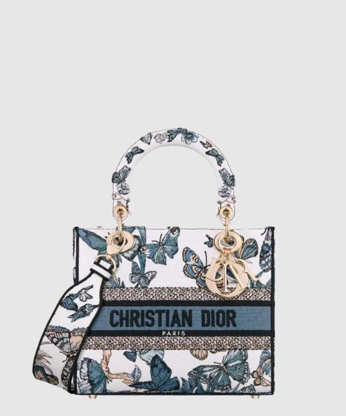 디올 레이디백 램스킨 미듐 M0565