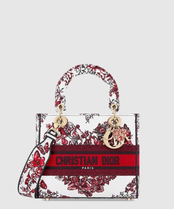 디올 레이디백 램스킨 미듐 M0565